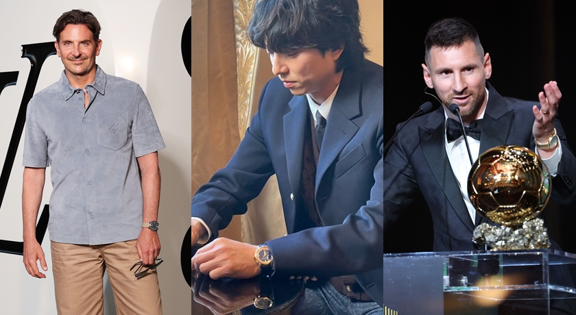 孔劉、梅西、泰勒絲都在戴LV的錶！經典系列將行李箱元素放在錶盤裡