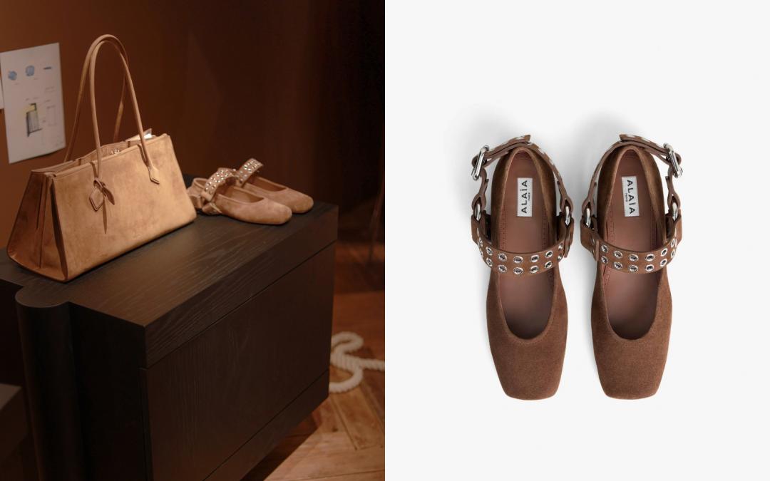 Biker Ballet Flats，售價NT$54,580元。