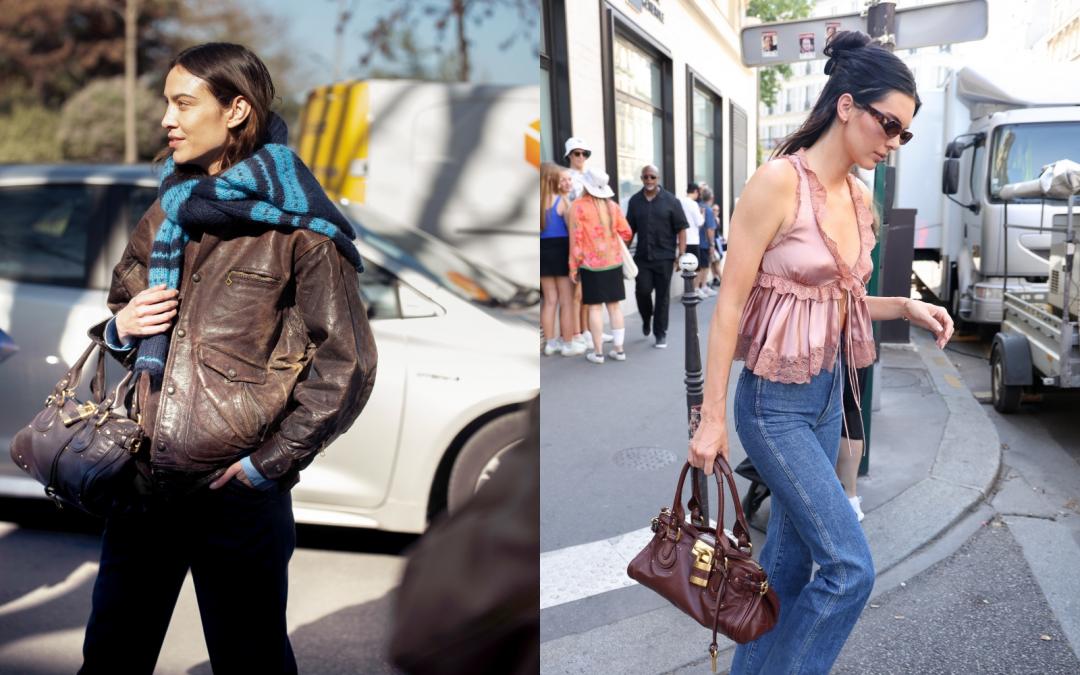 （左起）英國型女Alexa Chung、超模Kendall Jenner。
