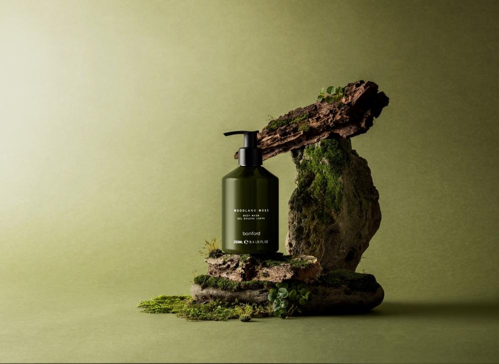 Bamford 木苔沐浴露，250ml，1,250元。