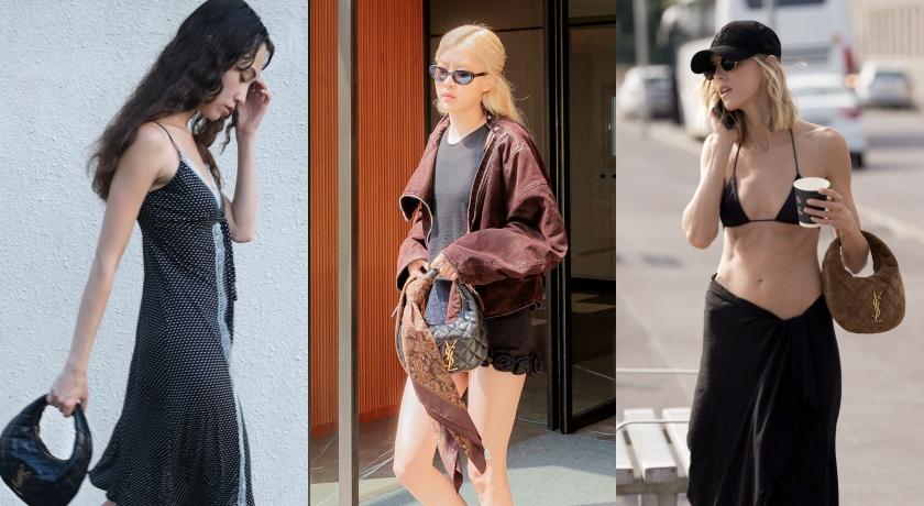 （左起）水原希子、Rosé、波蘭超模安嘉魯貝克。