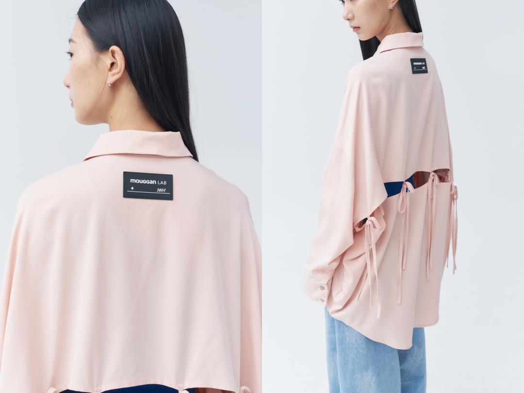 綁帶長袖襯衫，售價NT$2,080元。