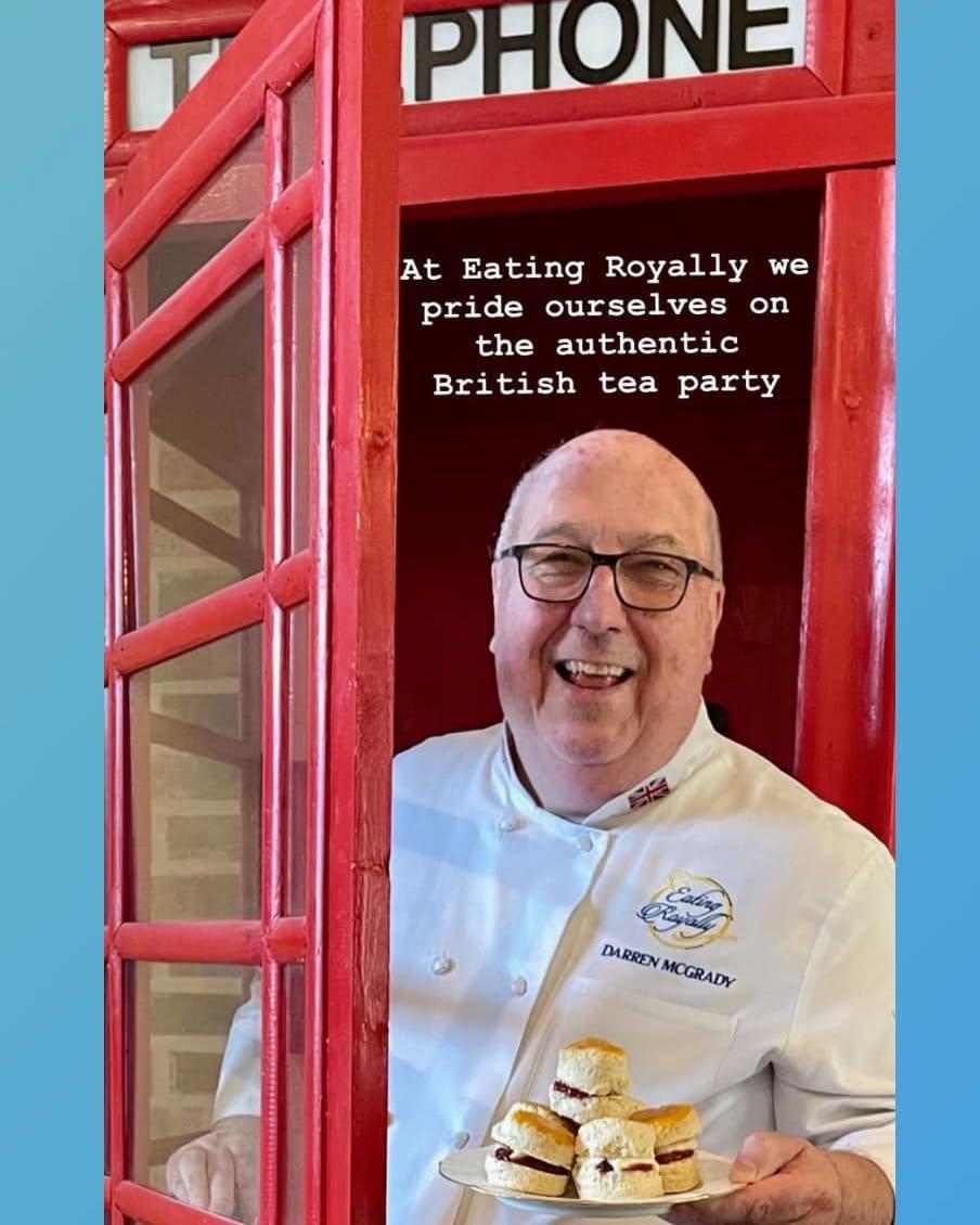 前王室御廚達倫（Darren McGrady）為英國王室服務長達11年。