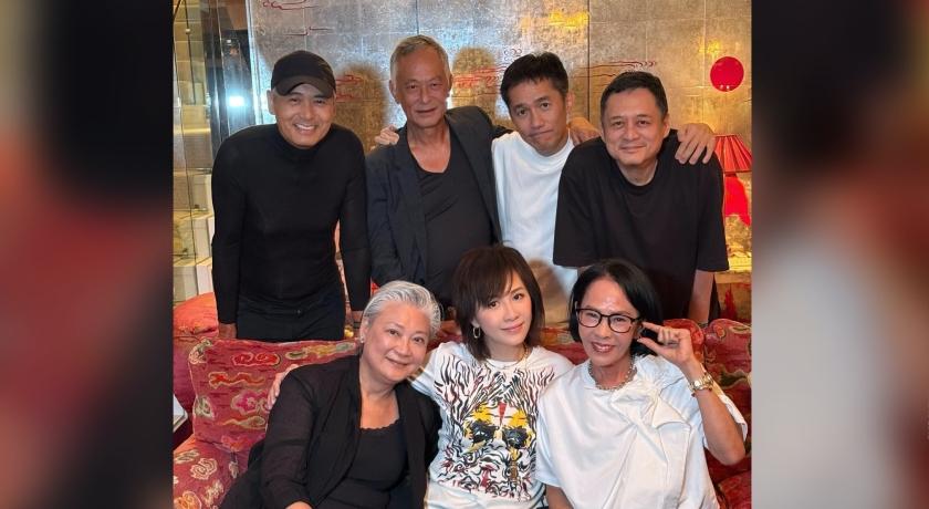 劉嘉玲曬「老友聚會照」含金量超高！（翻攝自carinalau1208 ig，以下同）