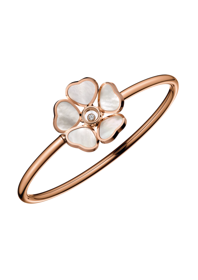 Happy Hearts系列手鐲，230,000元。（Chopard提供）