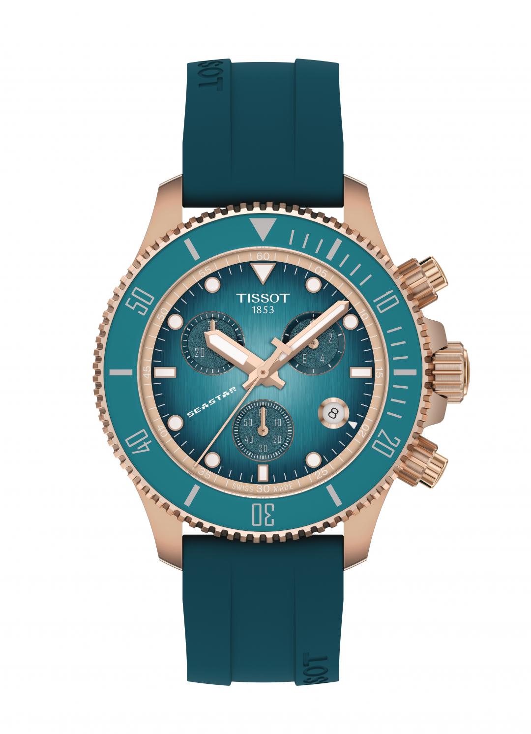 Seastar 1000系列綠松石色款，18,400元。