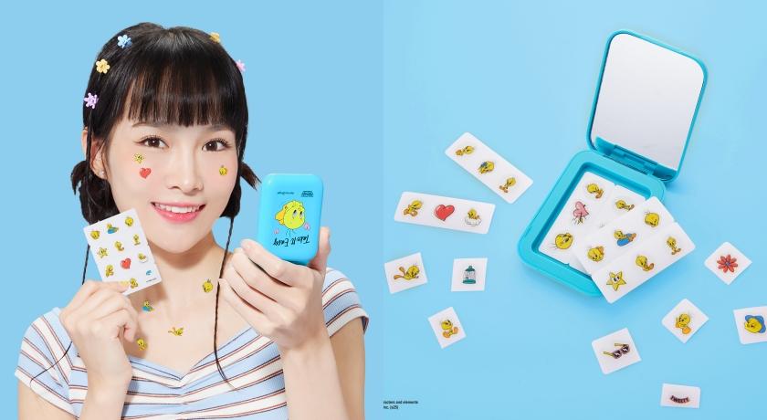 崔弟Tweety痘痘貼採用全新MIT的獨家多彩覆膜技術，讓其不掉色。