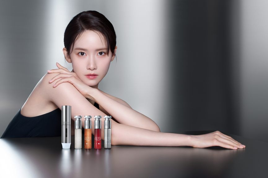35歲的潤娥身材纖細、肌膚緊緻，成為美妝品牌最佳代言。