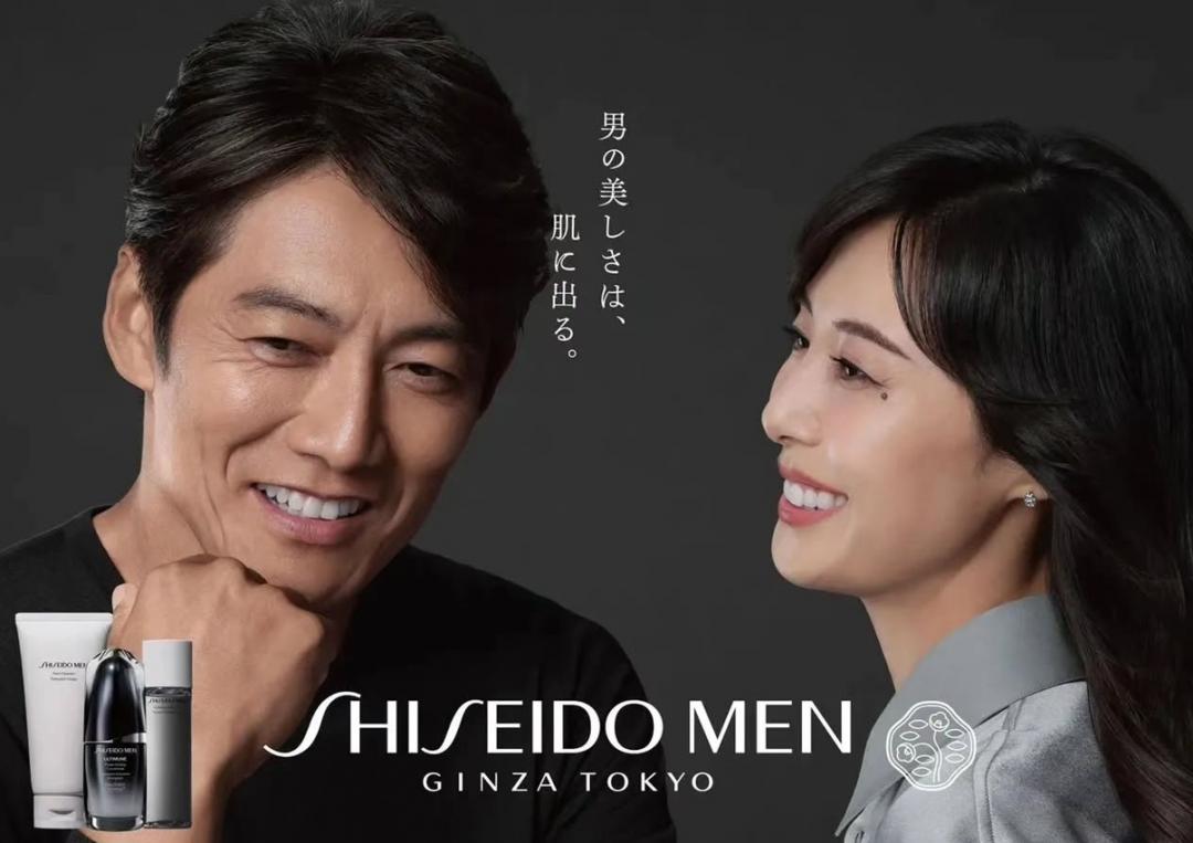 松嶋菜菜子、反町隆史近來合拍資生堂廣告。