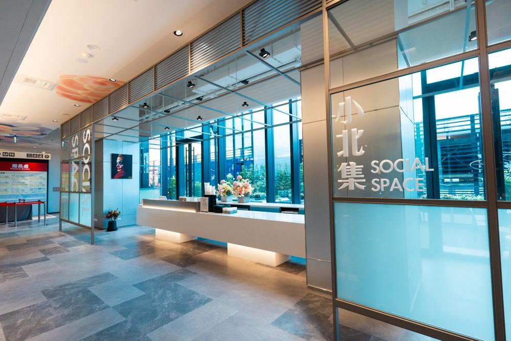 新光三越首間半開放式 SOCIAL SPACE小北集。（品牌提供）