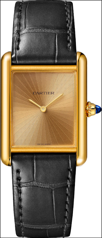 Cartier Tank Louis Cartier鉑金腕錶，專為2025 World Masterpiece頂級珠寶腕錶大賞首度抵台之作，價格店洽。
