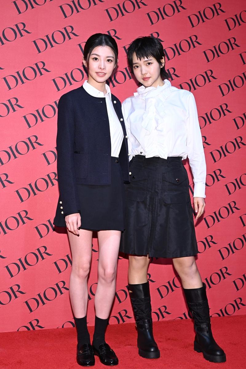 詹子萱、林廷憶。（Dior提供）