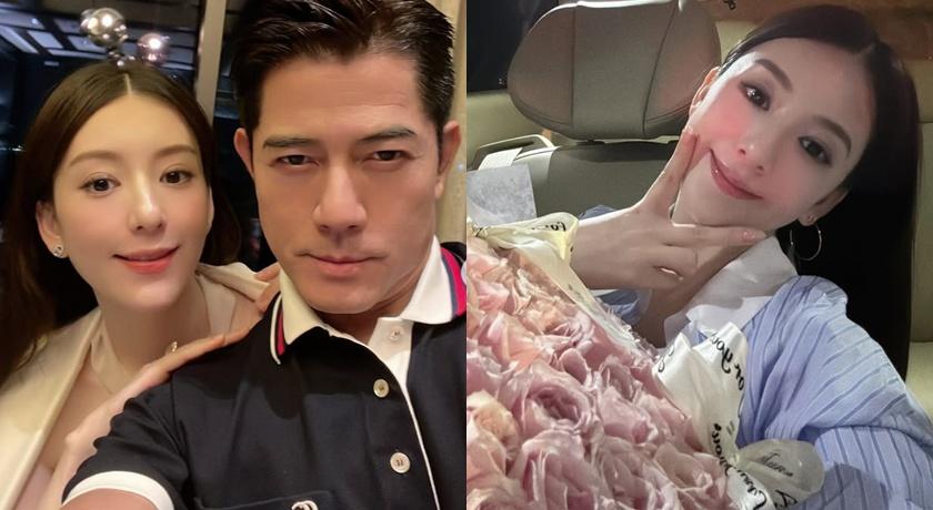 郭富城嬌妻挺8個月巨肚曝光！全身精品被寵上天 背部全裸狀態好得嚇人