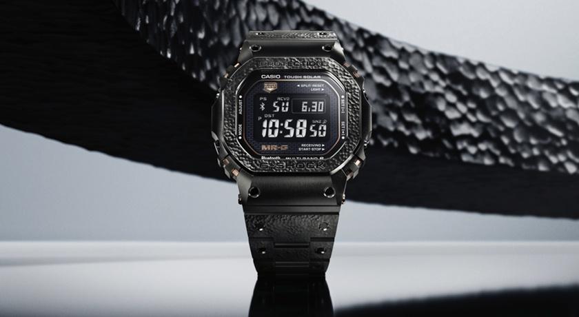 G-SHOCK最頂級MRG推全新鎚起工藝！特殊合金搭類鑽碳塗層 比純鈦金屬更強悍