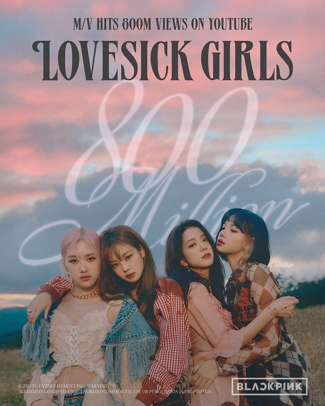 BLACKPINK拿下第四名。