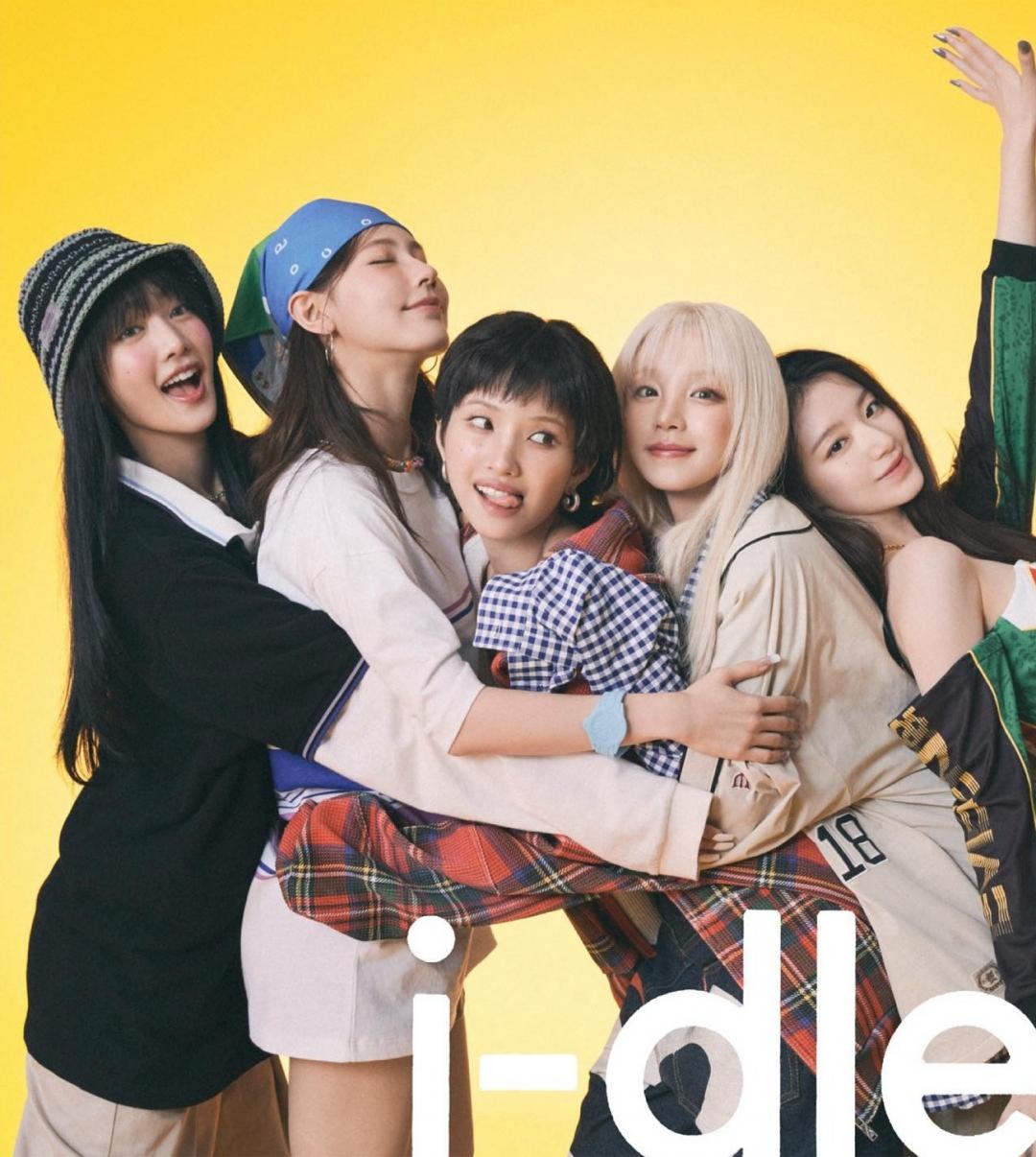 I-dle位列第七名。