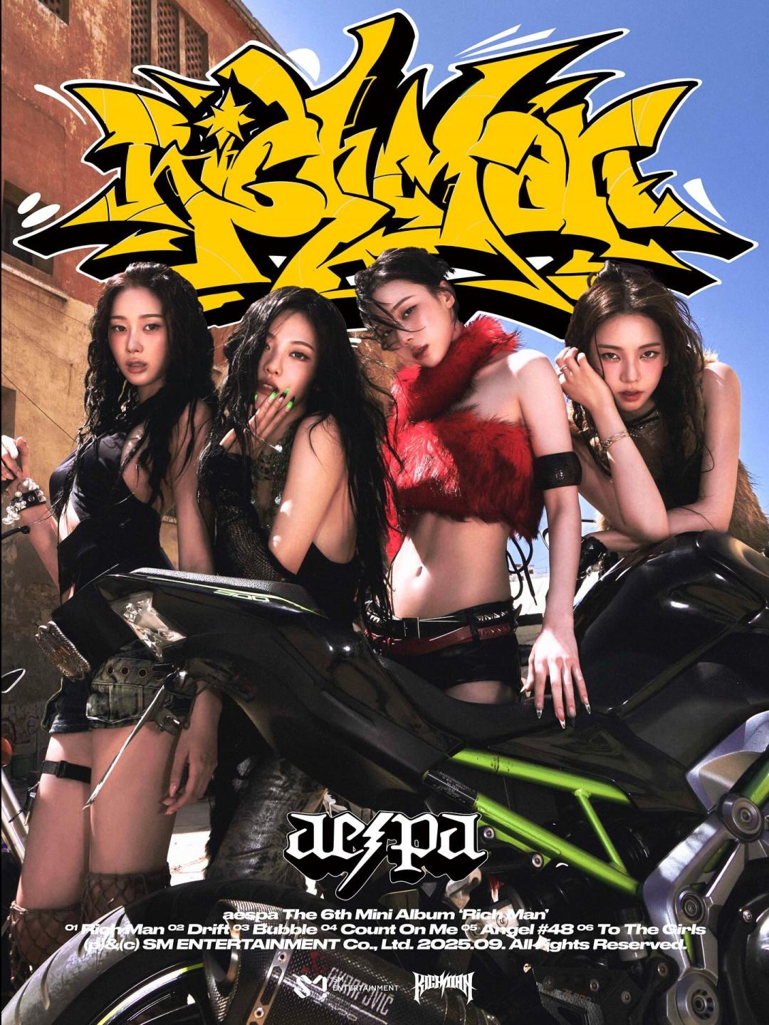 aespa拿下第六名。