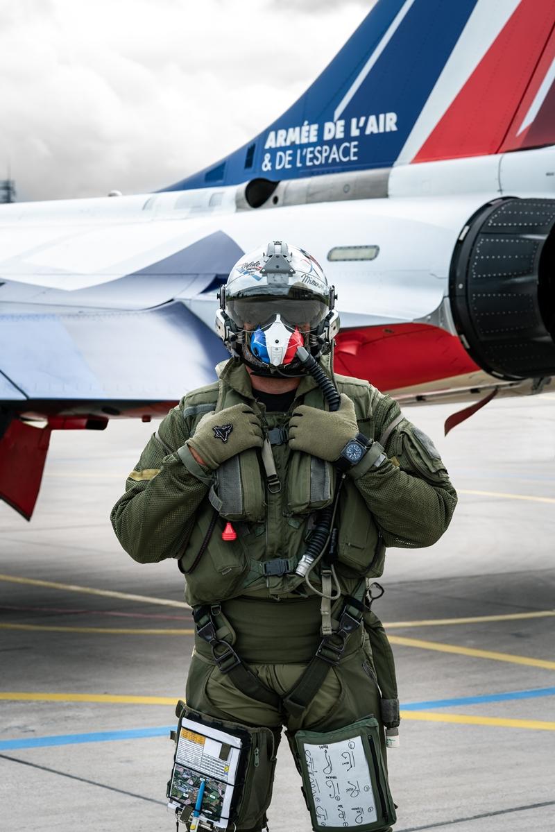Bell & Ross於第55屆巴黎航空展期間宣布，正式宣布成為法國空軍Rafale（疾風）戰鬥機「Solo Display」單機性能展示隊的官方合作夥伴。（Bell & Ross提供）