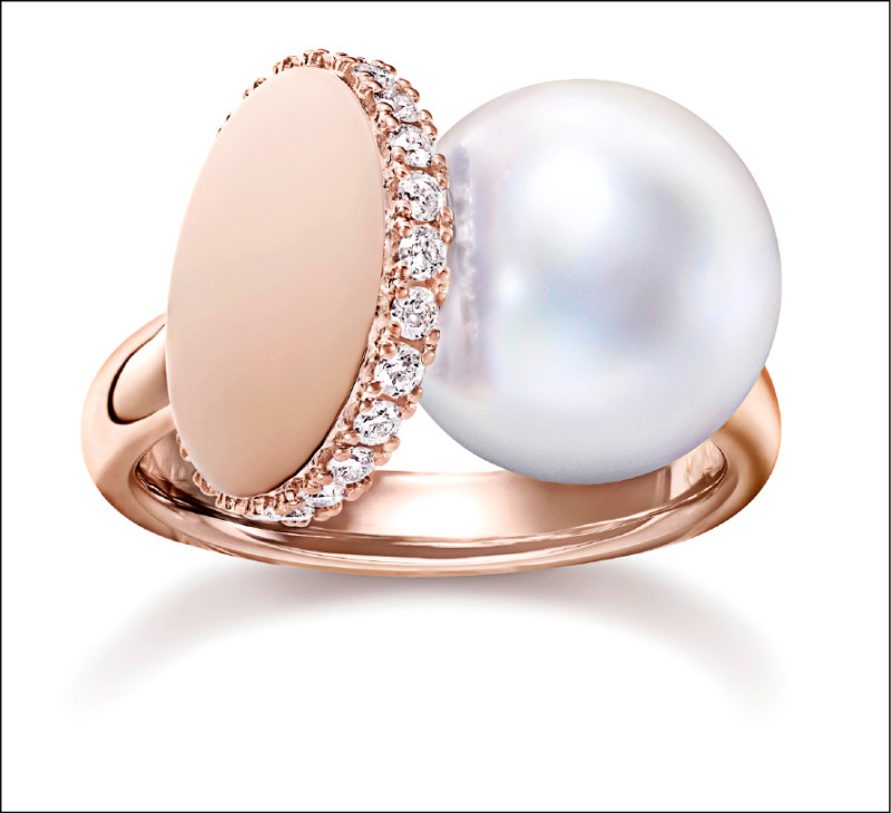 M/G TASAKI DISC PEARL系列戒指，332,000元。