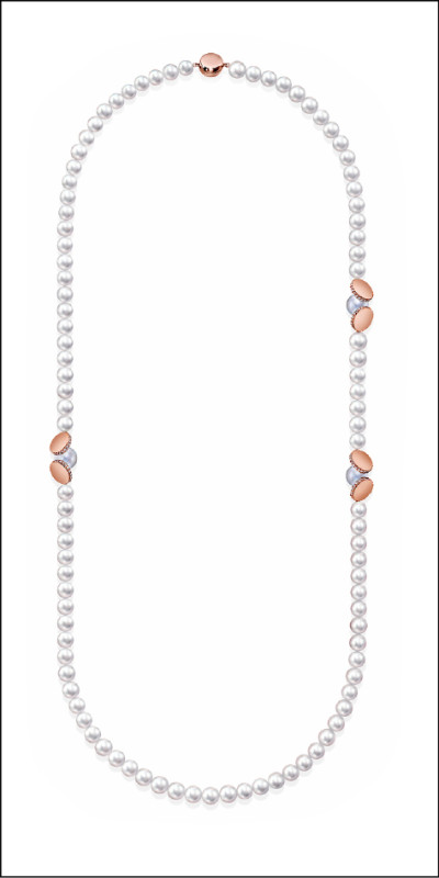 M/G TASAKI DISC PEARL系列項鍊，1,010,000元。