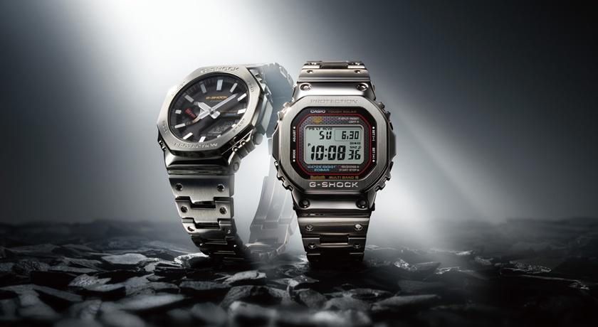 G-SHOCK全金屬系列推經典原色!人氣方形5000、八角2100復古變身 2萬有找