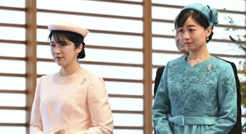 日本愛子公主與堂姊佳子內親王，展現不同風華。