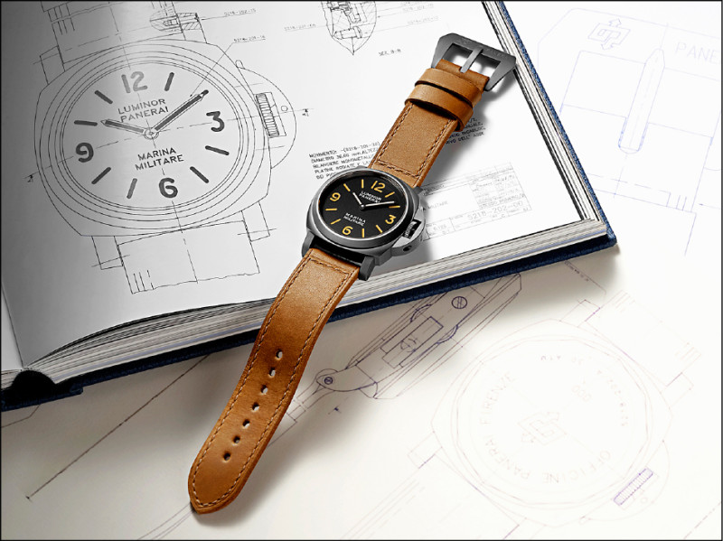 沛納海復刻經典軍用錶，全新推出Luminor Marina Militare腕錶PAM05218，257,000元。