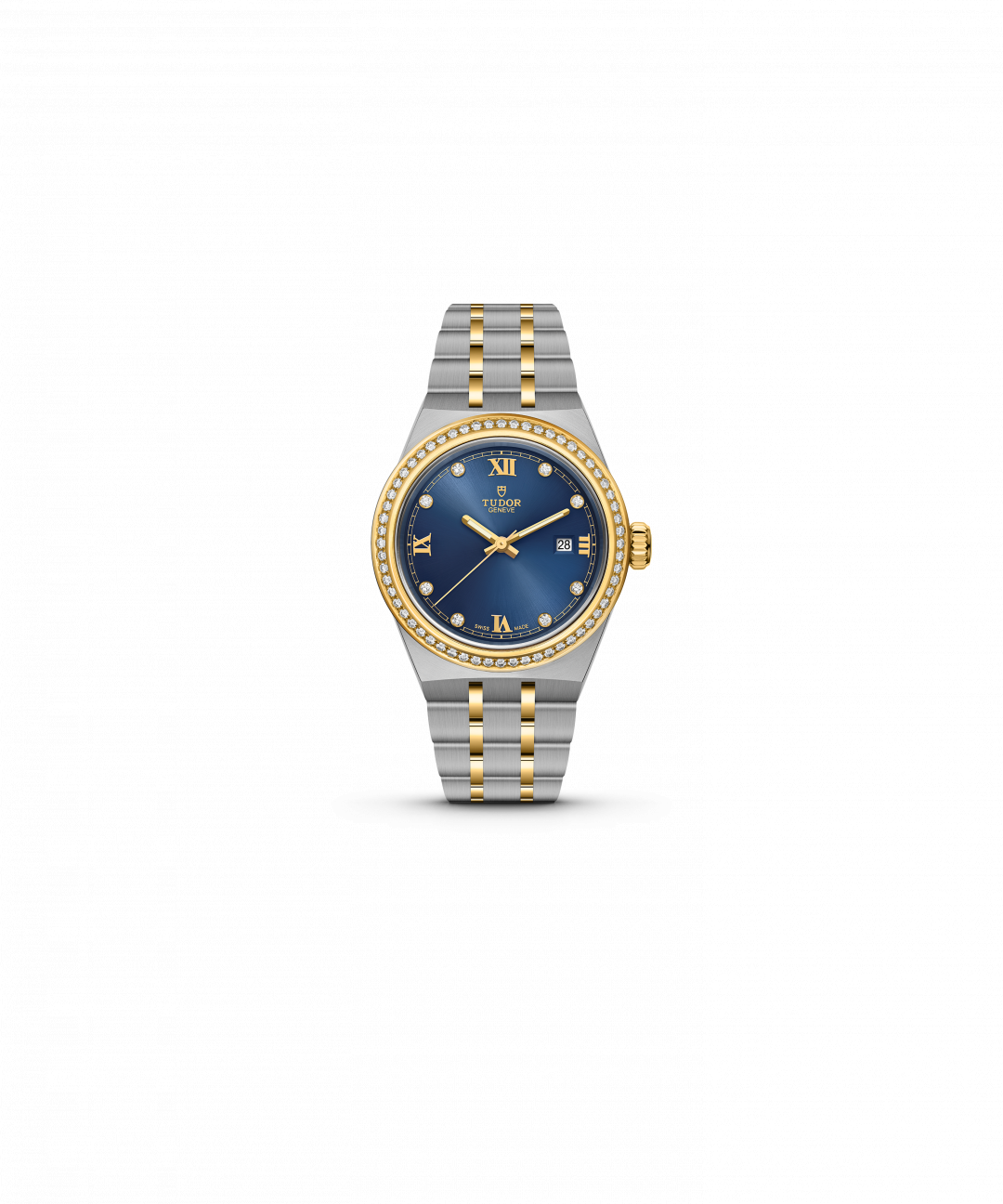 TUDOR Royal系列特別版，不鏽鋼與黃K金錶殼，188,000元。