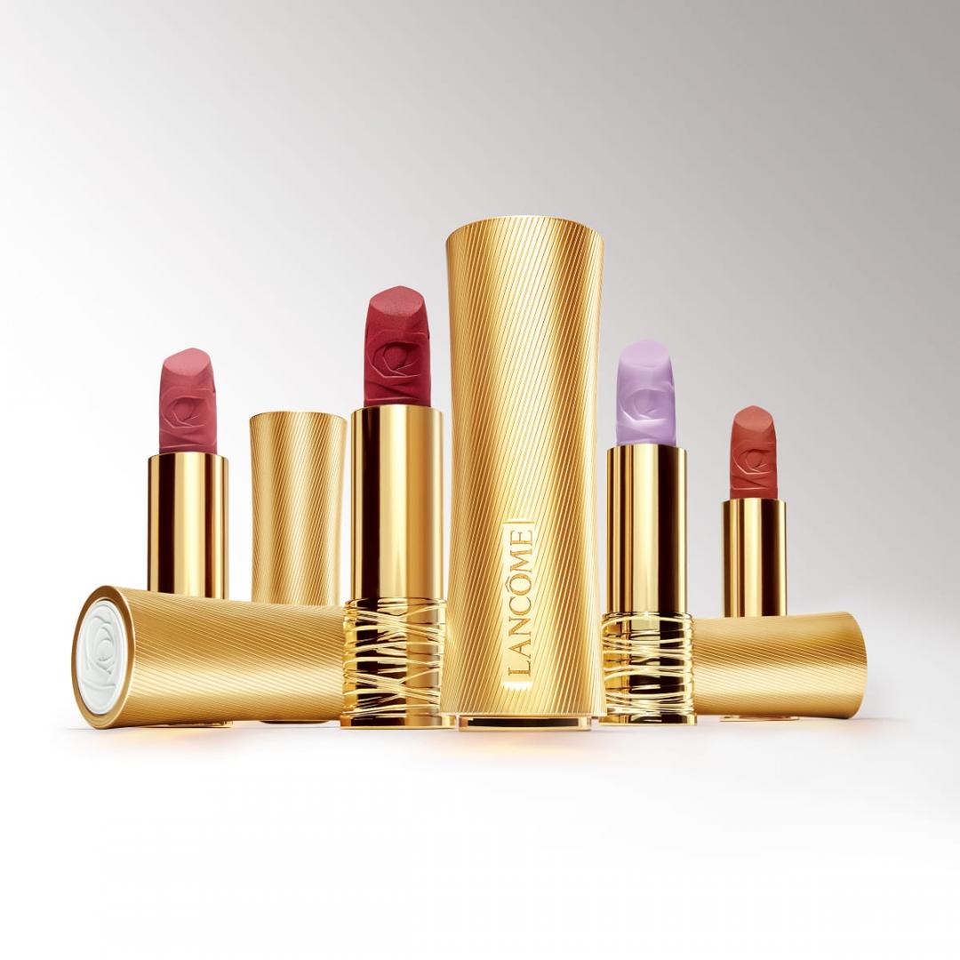 蘭攜手巴黎金箔工藝世家Ateliers Gohard，推出限量「非凡致臻系列：絕對完美奢金訂製唇膏」。