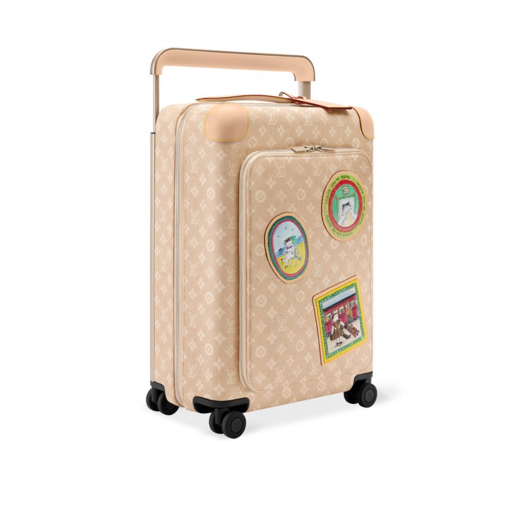 Louis Vuitton x Grace Coddington旅行箱。（Louis Vuitton提供）