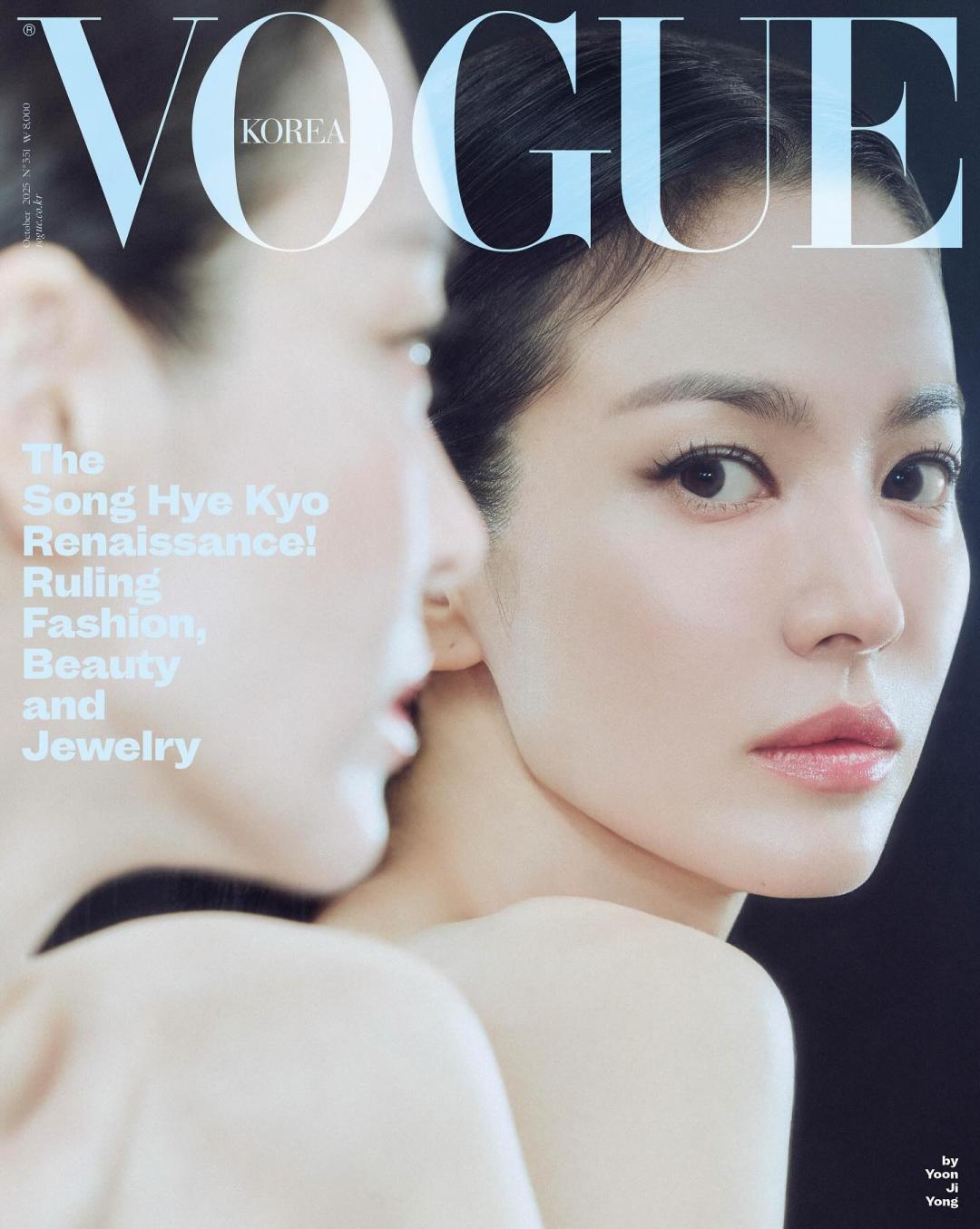宋慧喬即使淡妝依舊超美氣場強大。