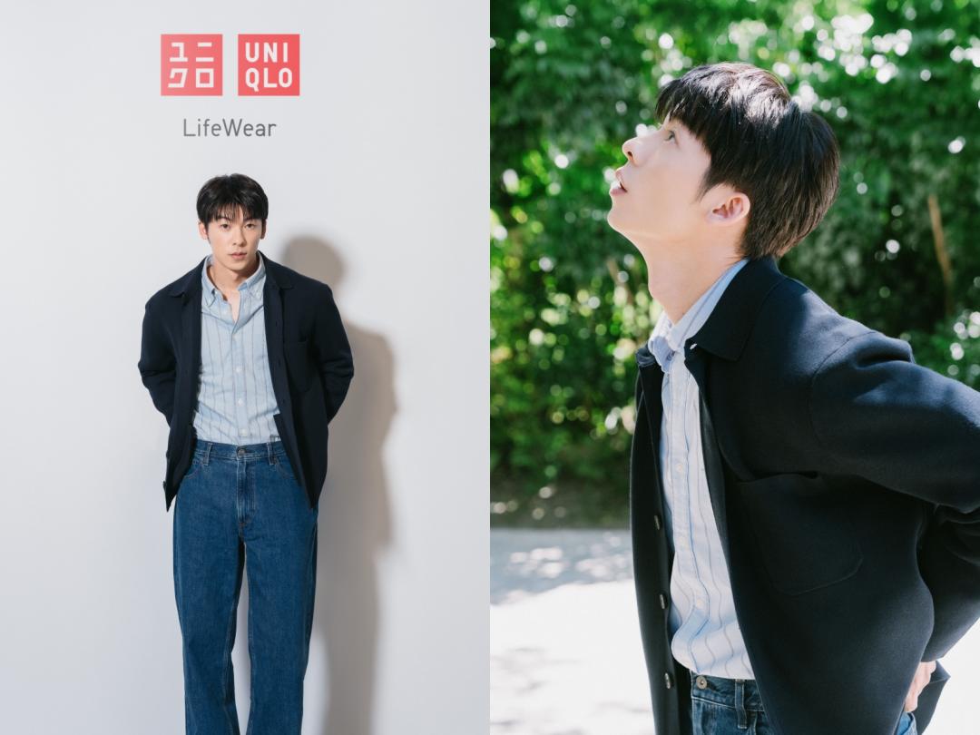 許光漢出席記者會混搭JW ANDERSON聯名系列與UNIQLO：C系列化身學院男孩。