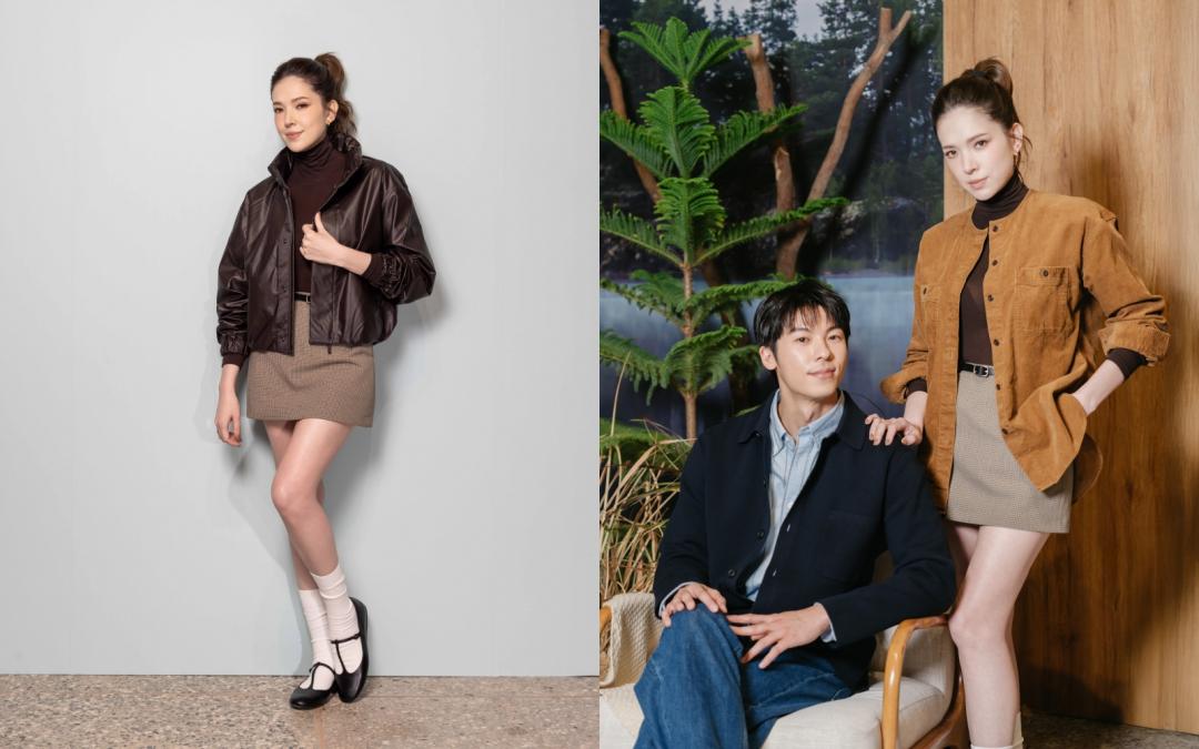 「雙許」許光漢、許瑋甯是UNIQLO來台15週年品牌大使。