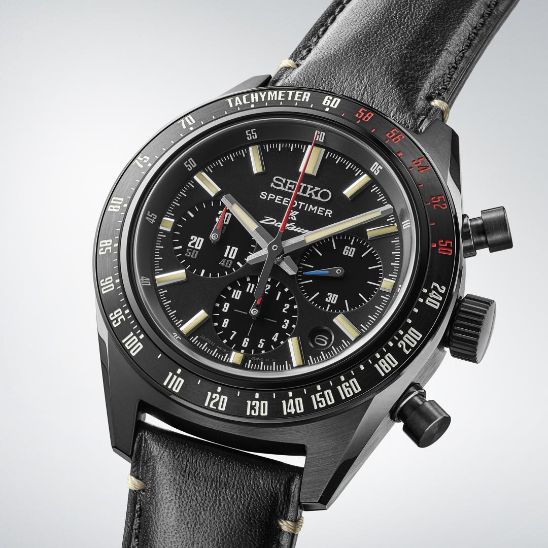 Speedtimer SRQ057J1錶款，搭載高端8R機芯，全球限量500只，110,000元。