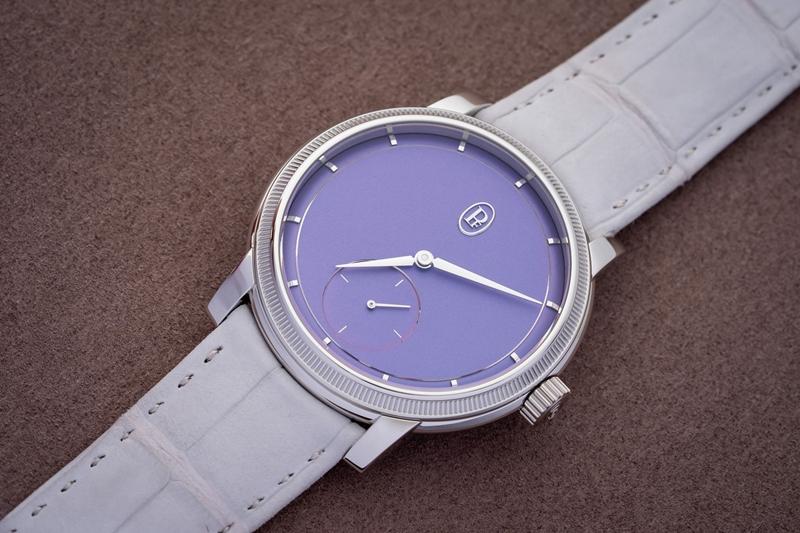 Toric Petite Seconde x SHH TAIWAN特別款，搭載PF780 18K玫瑰金手動上鍊機芯，950 拋光鉑金錶殼，時間顯示、小秒盤，錶徑40.6mm，防水深度30米，1,960,000元，全球限量8只。（SHH TAIWAN提供）