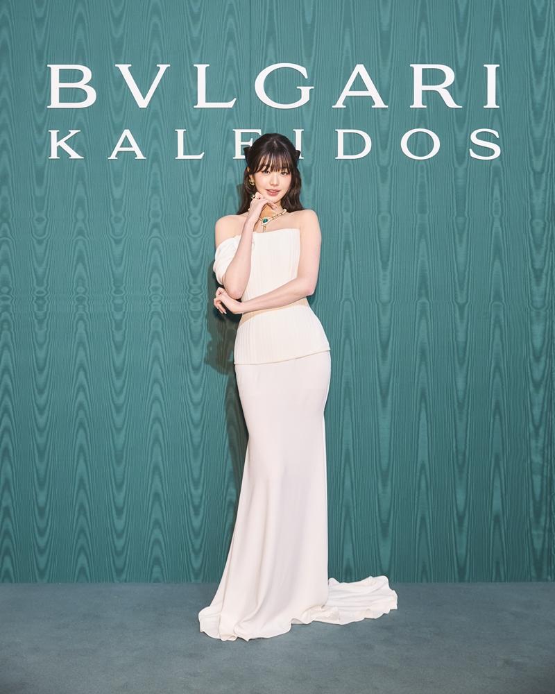 寶格麗韓國品牌大使張員瑛。（BVLGARI提供）