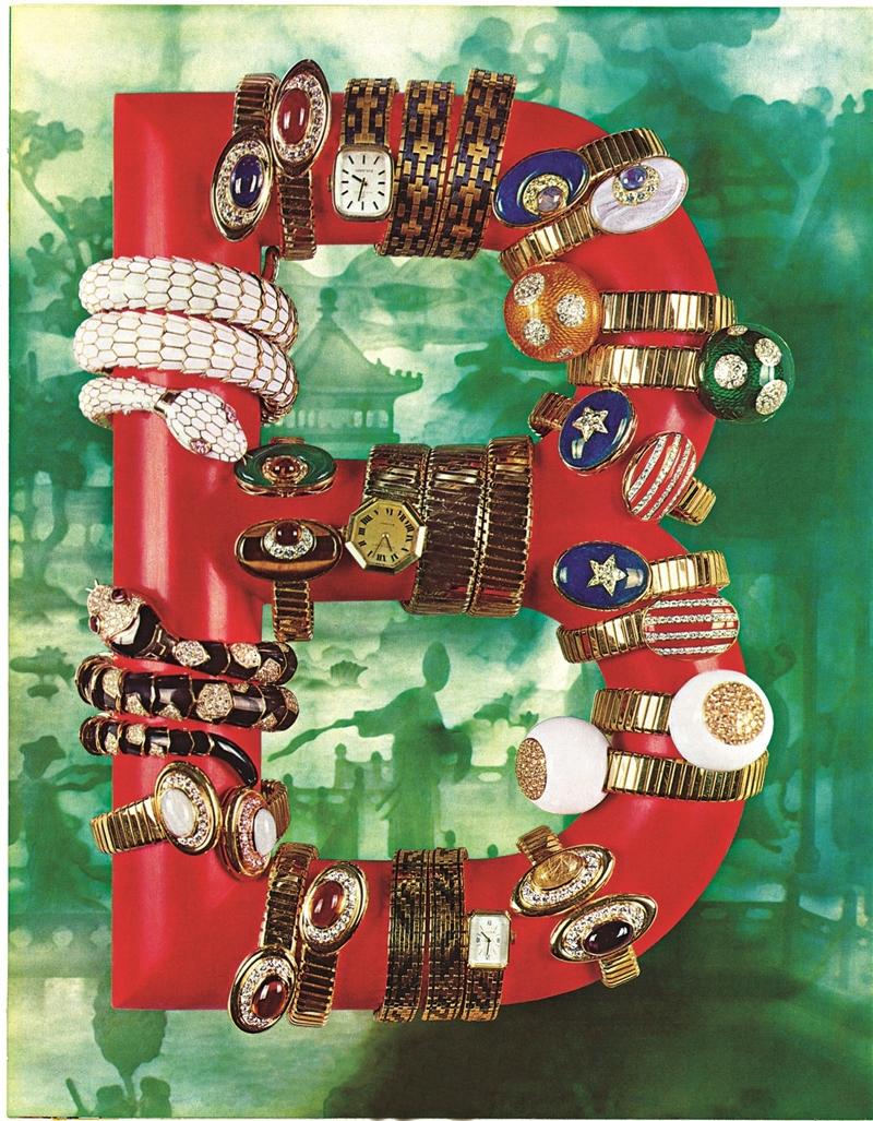 BVLGARI 1970年代 形象廣告。（BVLGARI提供）