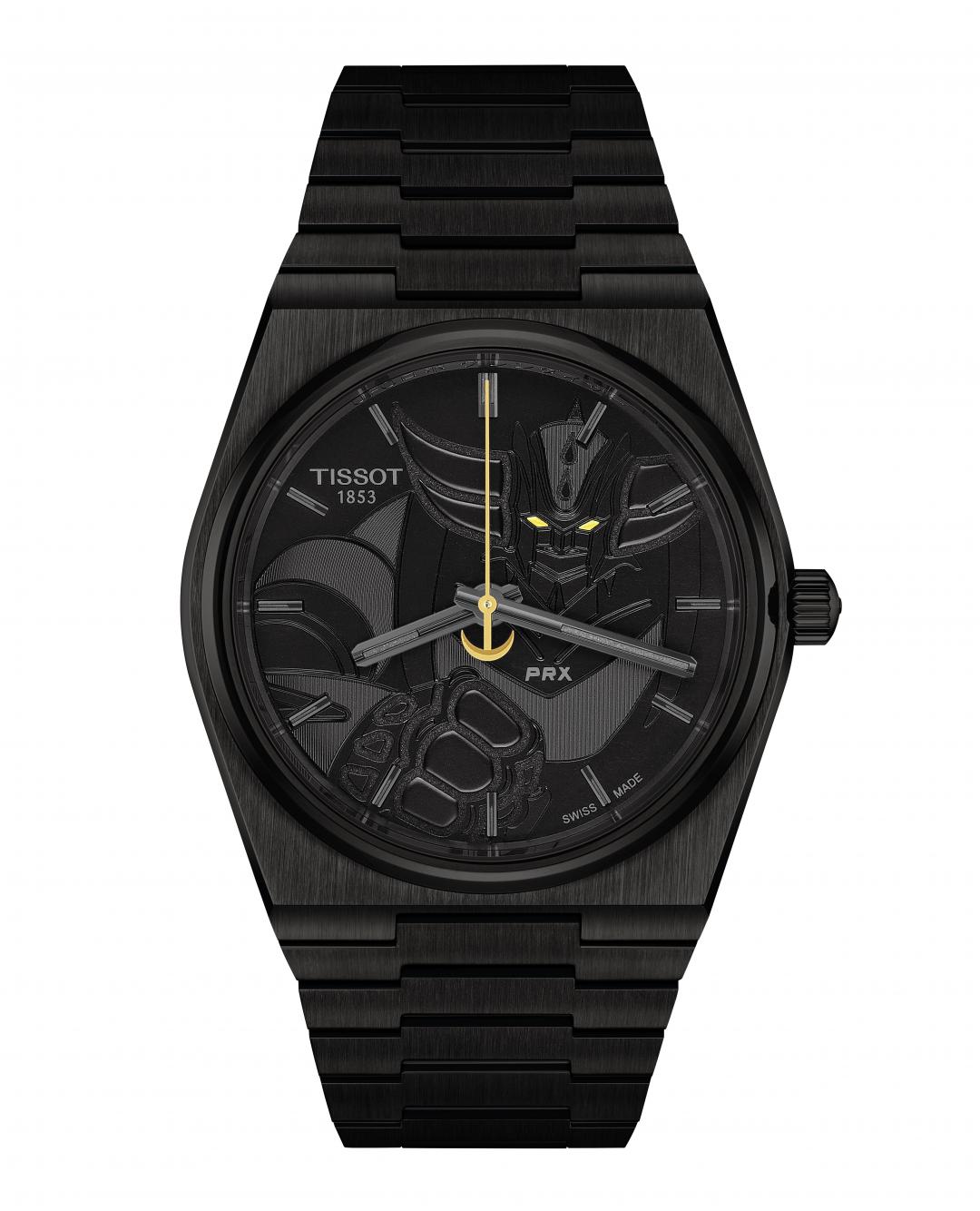 TISSOT PRX《金剛戰神》50週年紀念版自動腕錶，全球限量1975只，台灣限量50只，31,300元。
