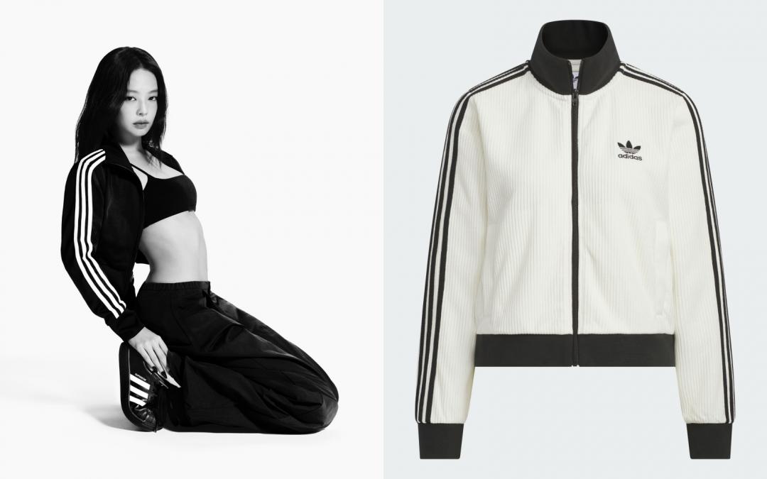 Like Jennie穿搭少不了三線外套系列，（右）黑白拼色款，售價NT$3,890元。