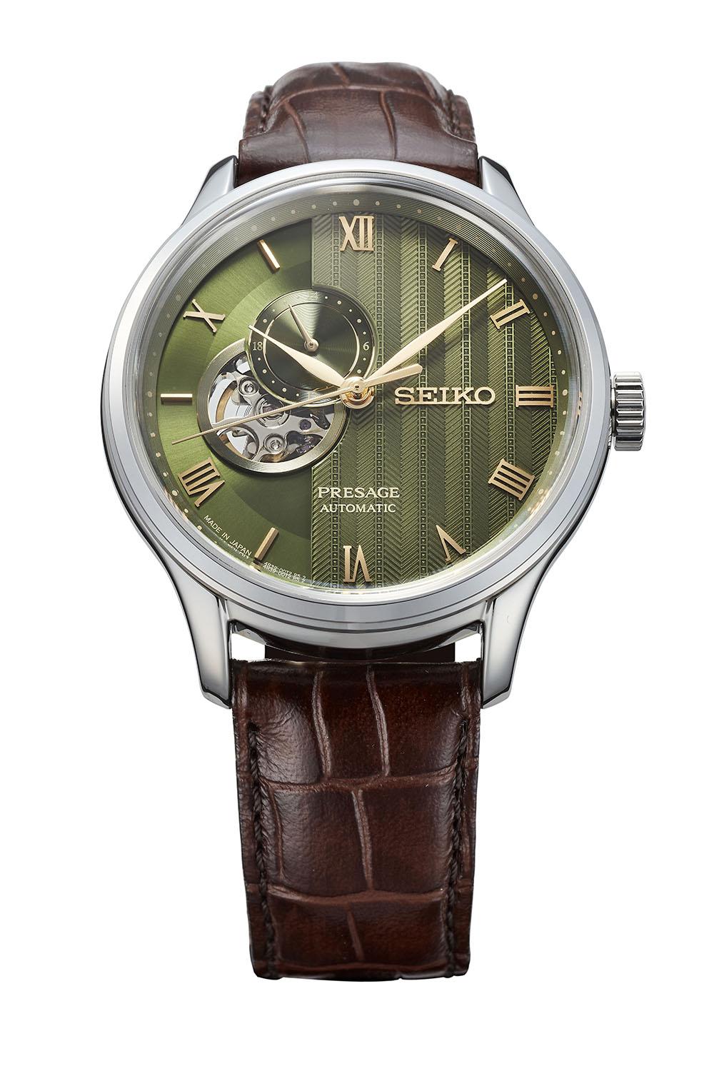 SEIKO Presage庭園系列「落羽松」台灣限定腕錶 SRPL97J1，限量500只，24,000元。(SEIKO提供，以下同)