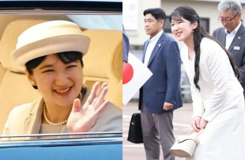 愛子公主以透明感的妝容被選為日本最美扮相。