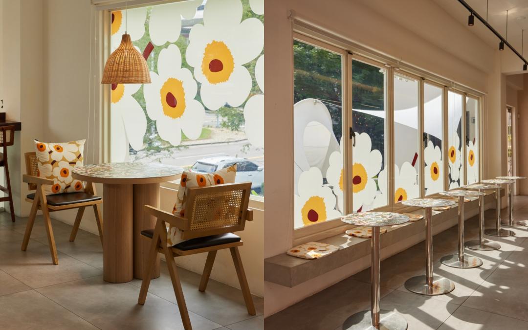 每一個角落都超好拍，還能隨光影灑落感受Sundate café「與陽光約會」的品牌精神。