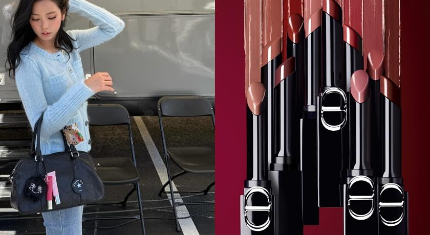 Jisoo IG曝光的唇蜜賣到缺貨，迪奧另一款「巨星持色唇膏」被列為檔期熱賣黑馬。