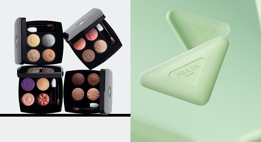 業者點名小香眼影盤及PRADA護手霜是檔期熱賣商品。