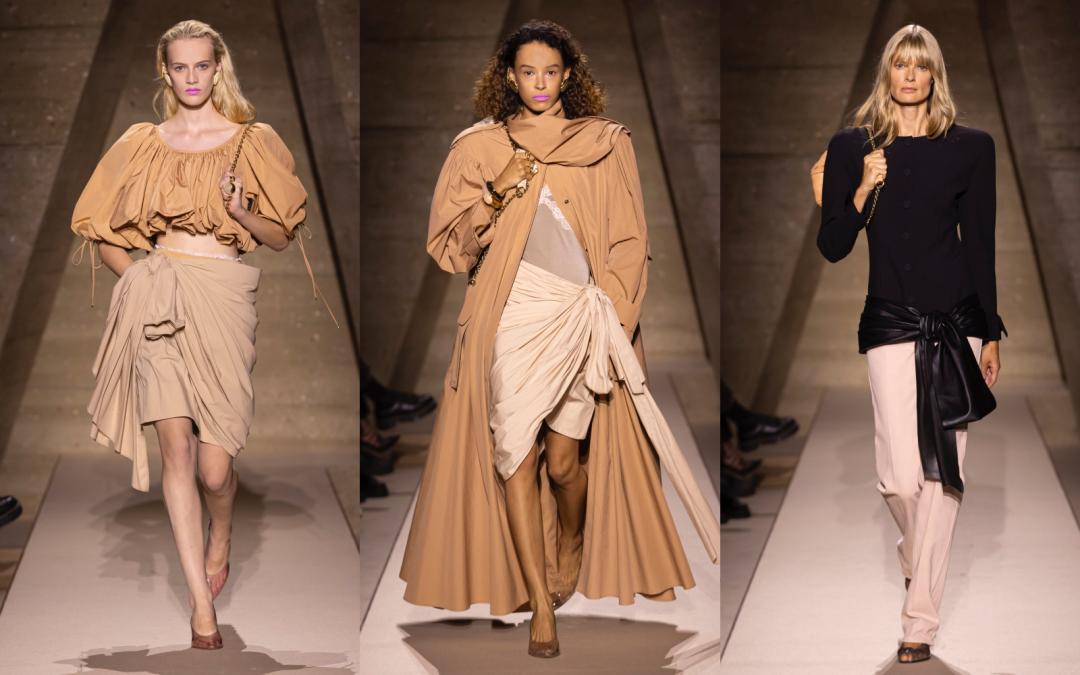 Chloé 2026夏季系列從面料出發，探索柔美與力量的完美平衡。