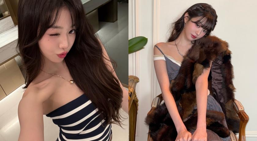 張員瑛十頭身比例獲封「生圖戰神」！為博版面耍心機  肩帶卡鎖骨五指狂放電