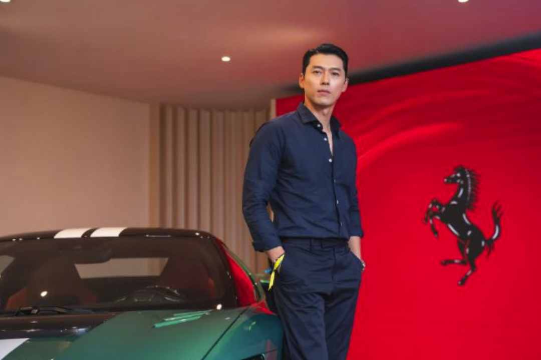 玄彬擔任法拉利代言人。(翻攝自IG)