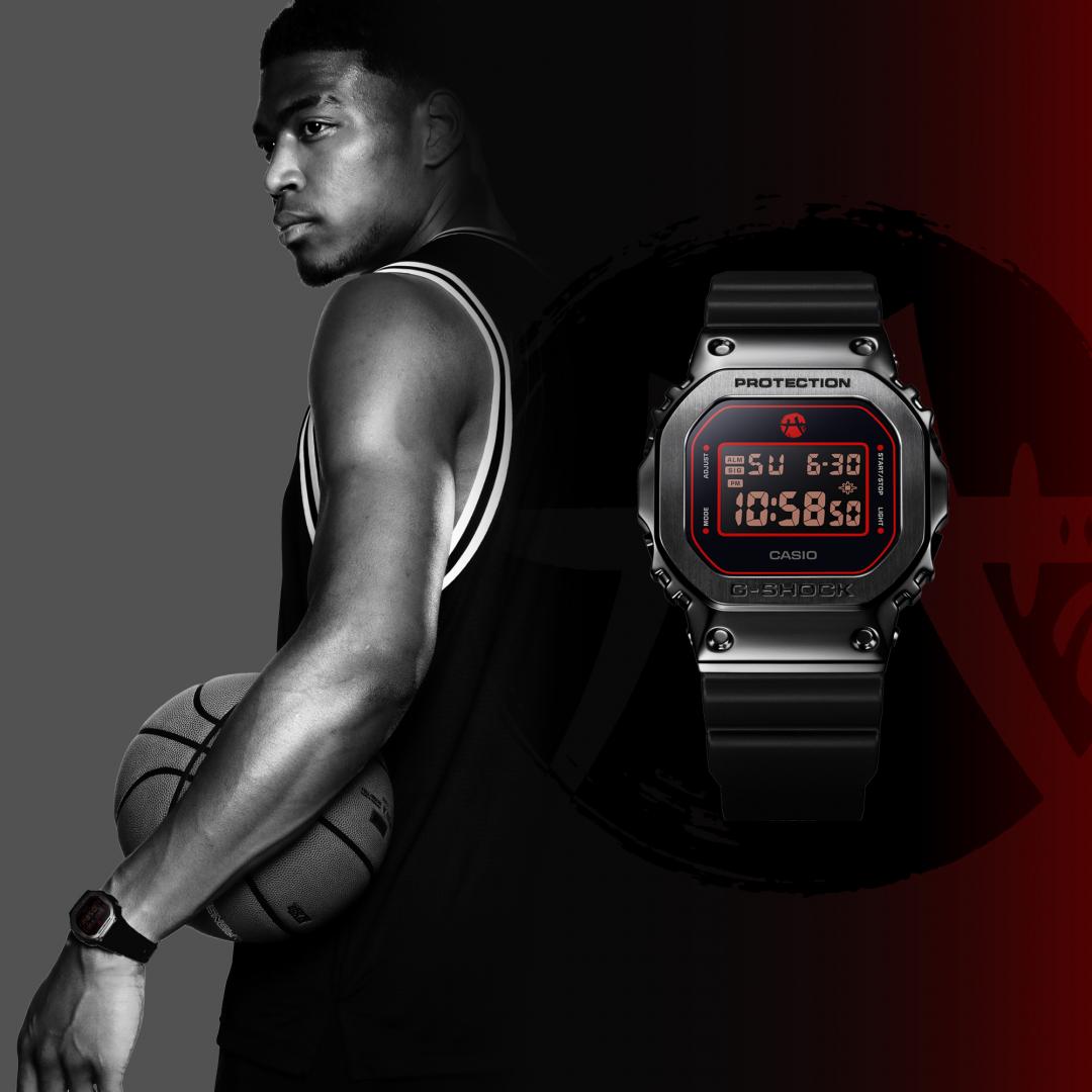G-SHOCK與NBA球星八村壘再度推出聯名錶款。(G-SHOCK提供，以下同)