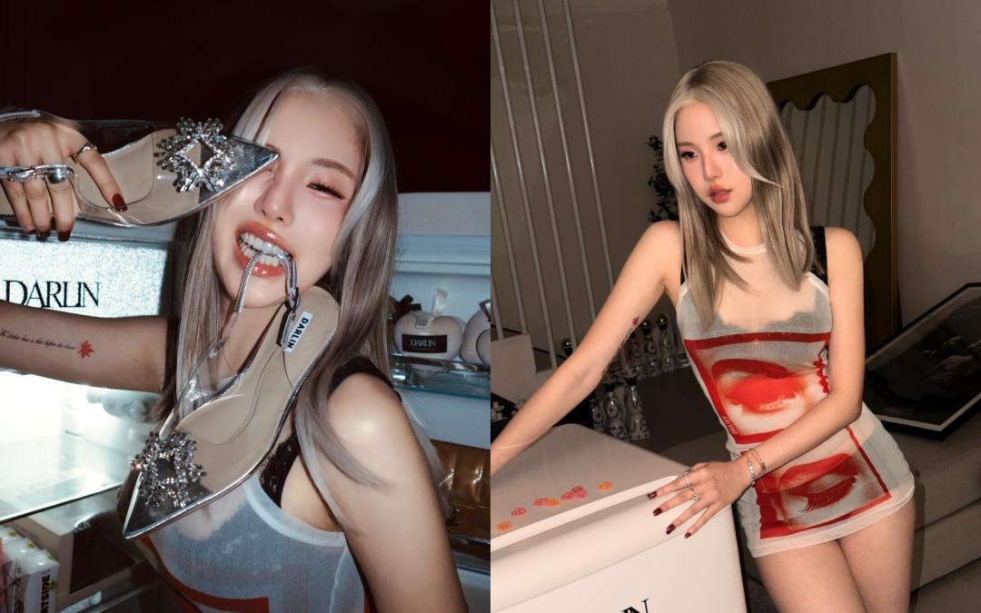 佳妮達作風火辣，先前曾穿著薄透造型展現下衣失蹤風格。