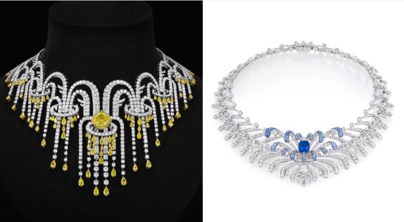 FENDI頂級珠寶重返羅馬搖籃 噴泉流動美感化為有形項鍊 白鑽黃鑽捕捉水花飛濺瞬間